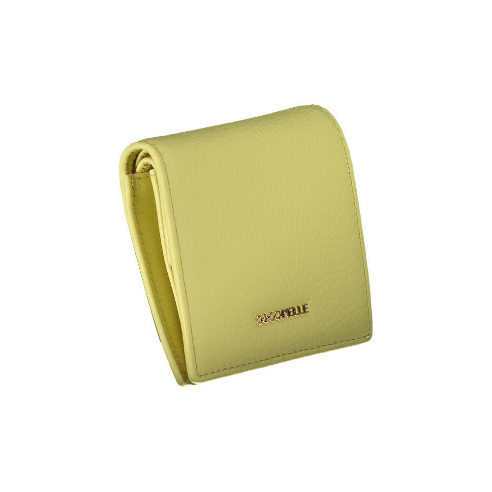 CoccinelleCoccinelle Yellow Leather Wallet1728,67403481248,Coccinelle,New with tags,Wallets - Women - Bags,Women,Yellow