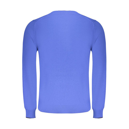 North Sails Blue Cotton Men Sweater 1728,3XL,67403481248,Blue,Clothing,L,M,Men,Men - Clothing,New with tags,North Sails,S,Sweaters - Men - Clothing,XL,XXL NO-35809-S