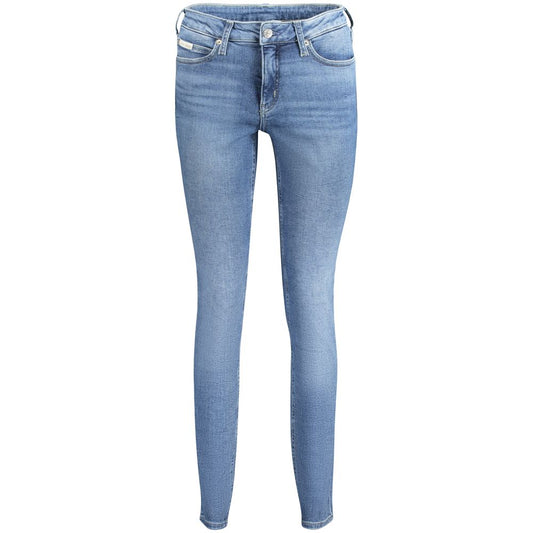 Calvin Klein Blue Cotton Jeans & Pant 1728,67403481248,Blue,Calvin Klein,Clothing,Jeans & Pants - Women - Clothing,New with tags,W25 | L32,W26 | L32,W27 | L32,W28 | L32,W29 | L32,W30 | L32,W31 | L32,Women,Women - Clothing CA-33784-W26 | L32