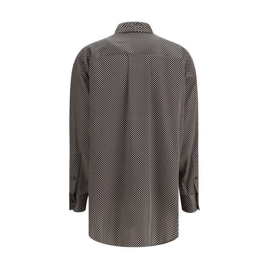 Tom Ford Silk polka dot Shirt 1728,72470364320,Black,Clothing,IT38 | S,IT40 | M,New with tags,Shirts - Women - Clothing,Tom Ford,Women,Women - Clothing Tom Ford TO-CA3211FAP236ZBLAW-IT38 | S