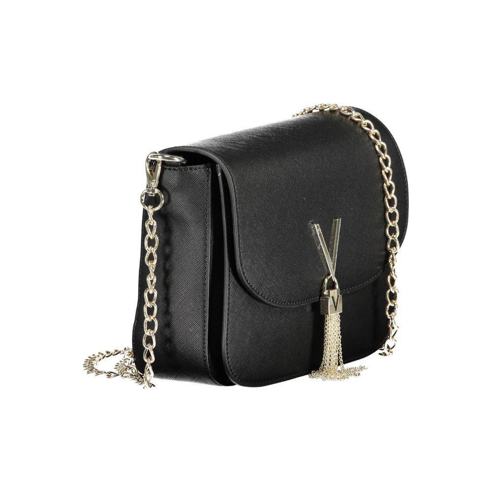 Mario Valentino Nero Polyurethane Women Handbag Mario Valentino