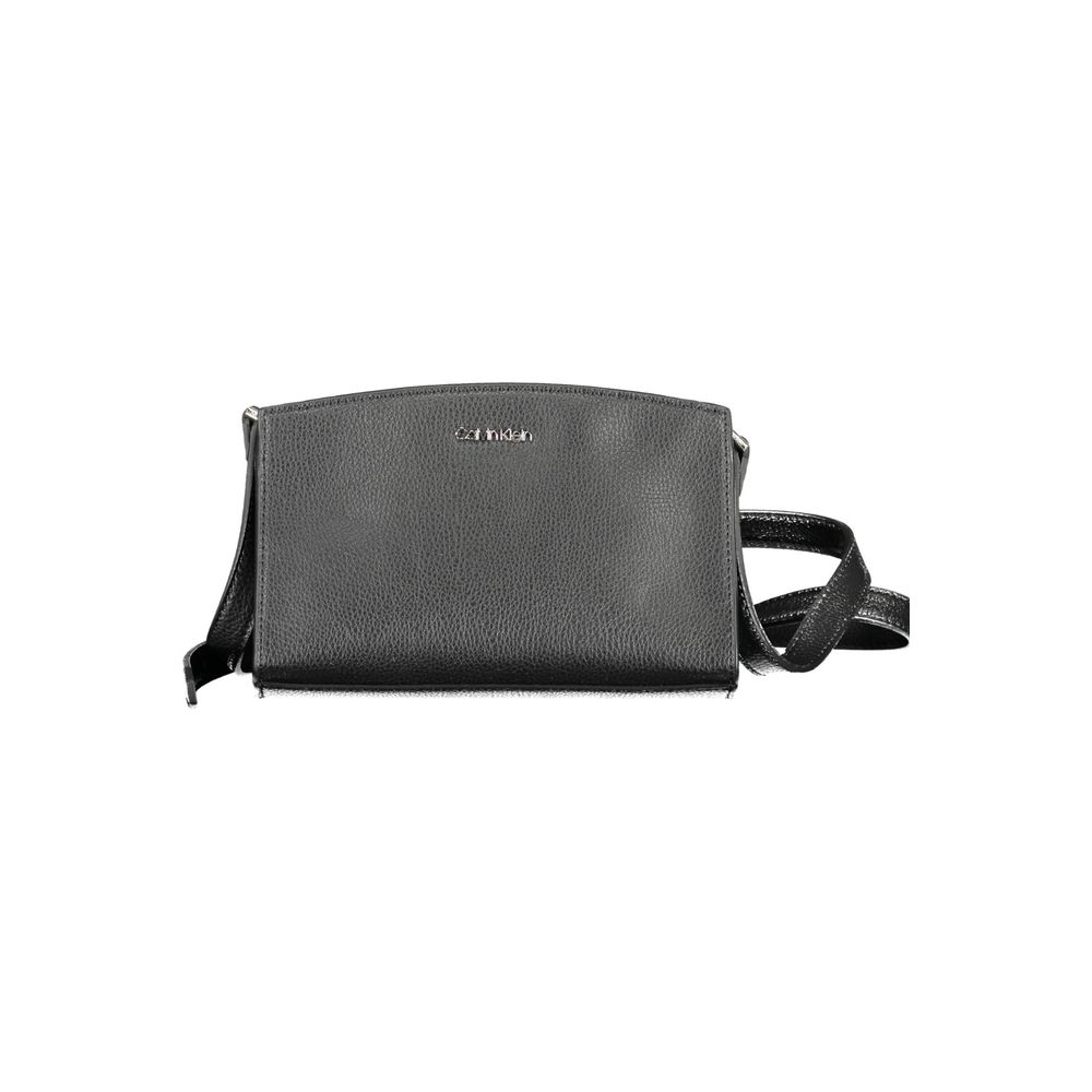Calvin Klein Black Polyester Women Shoulder Bag