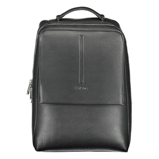 Calvin KleinCalvin Klein Black Polyester Men Backpack1728,67403481248,Backpacks - Men - Bags,Black,Calvin Klein,Men,New with tags