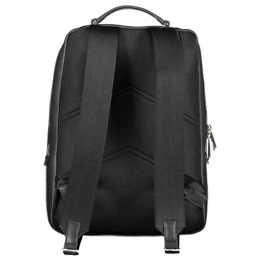 Calvin KleinCalvin Klein Black Polyester Men Backpack1728,67403481248,Backpacks - Men - Bags,Black,Calvin Klein,Men,New with tags