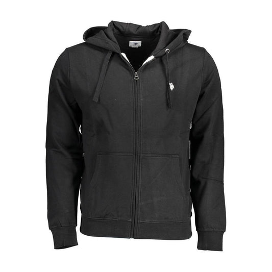 U.S. POLO ASSN. Black Cotton Men Sweater