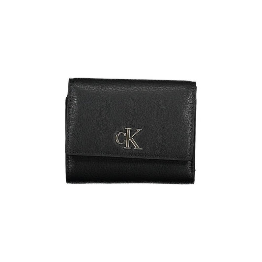 Calvin Klein Black Polyester Women Wallet
