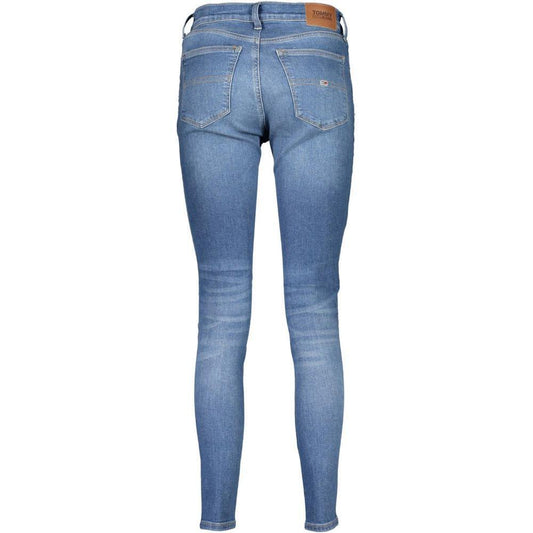 Tommy Hilfiger Light Blue Cotton Women Skinny Jean