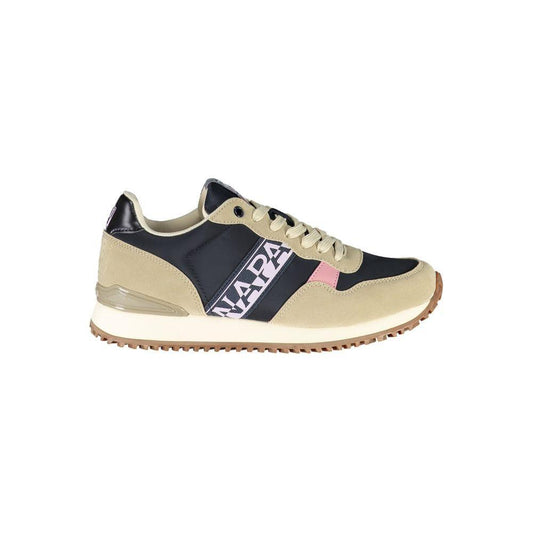 Napapijri Beige Lace-Up Sneakers with Contrasting Details 1728,67403481248,Beige,EU39/US9,Napapijri,New with tags,Shoes,Sneakers - Women - Shoes,Women,Women - Shoes Napapijri NA-23092-EU39/US9