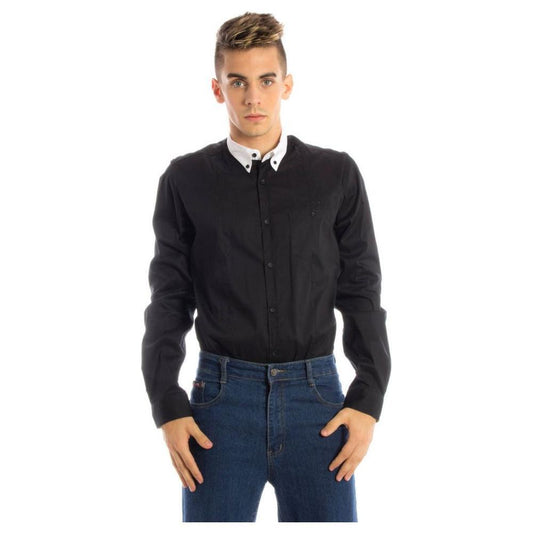 Papete Black Cotton Shirt