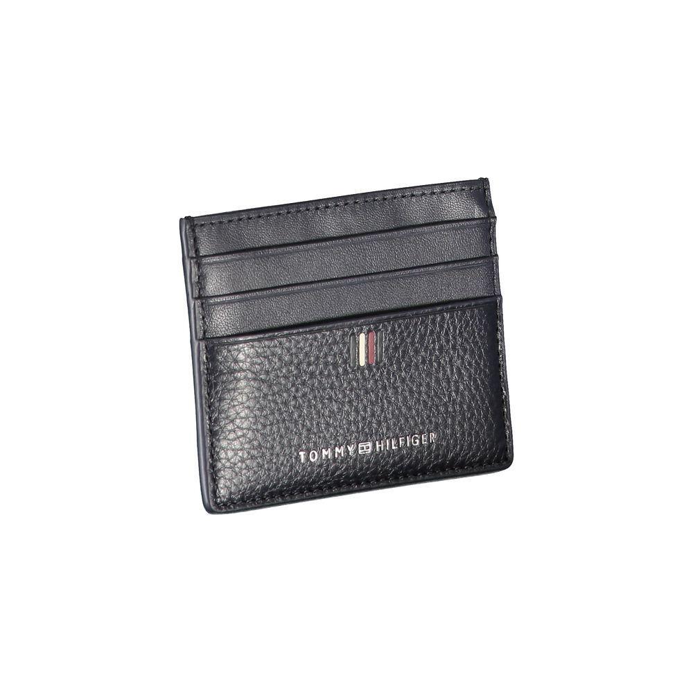 Tommy HilfigerTommy Hilfiger Sleek Blue Leather Card Holder with Contrast Details1728,67403481248,Blue,Men,New with tags,Tommy Hilfiger,Wallets - Men - Bags