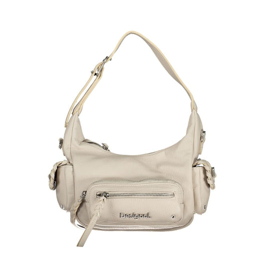 Desigual White Polyethylene Handbag 1728,67403481248,Bags,Desigual,Handbags - Women - Bags,New with tags,White,Women,Women - Bags Desigual DE-28051