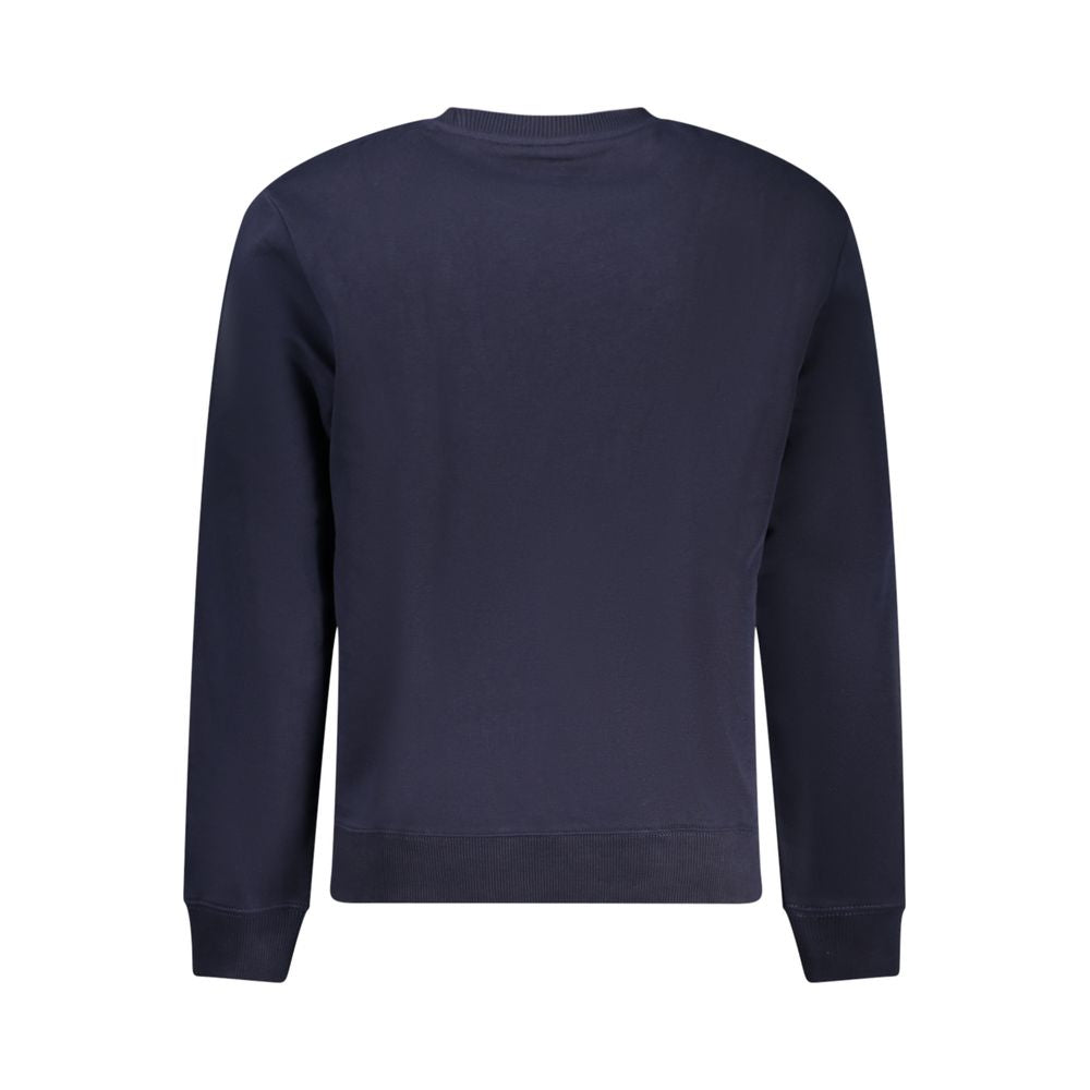 Napapijri Blue Cotton Sweatshirt Napapijri