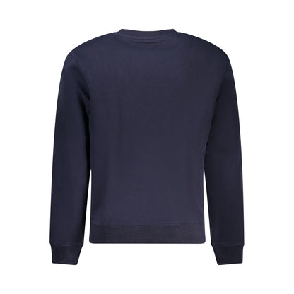 Napapijri Blue Cotton Sweatshirt Napapijri