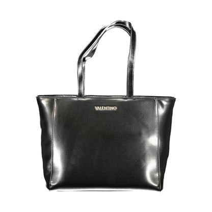 Mario Valentino Black Polyurethane Women Shoulder Bag