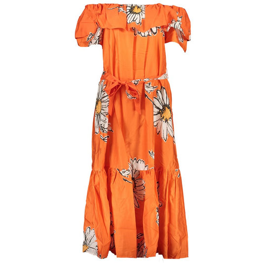 Desigual Arancione Cotton Women Dress