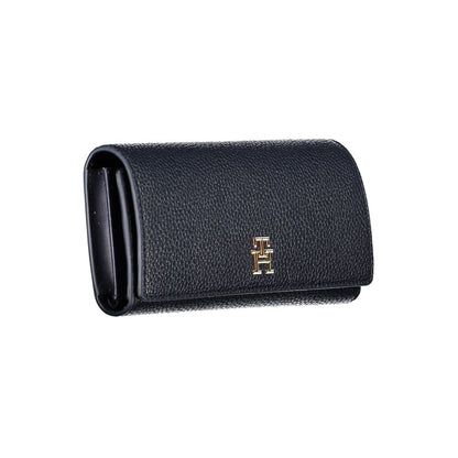 Tommy Hilfiger Blue Polyurethane Women Wallet