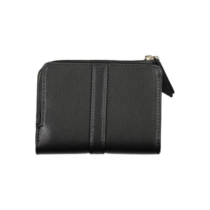 Tommy Hilfiger Black Polyester Women Wallet