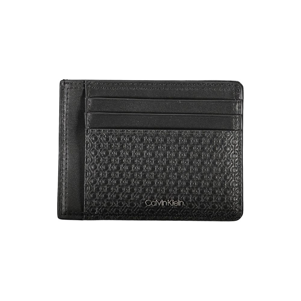 Calvin Klein Black Leather Wallet Calvin Klein
