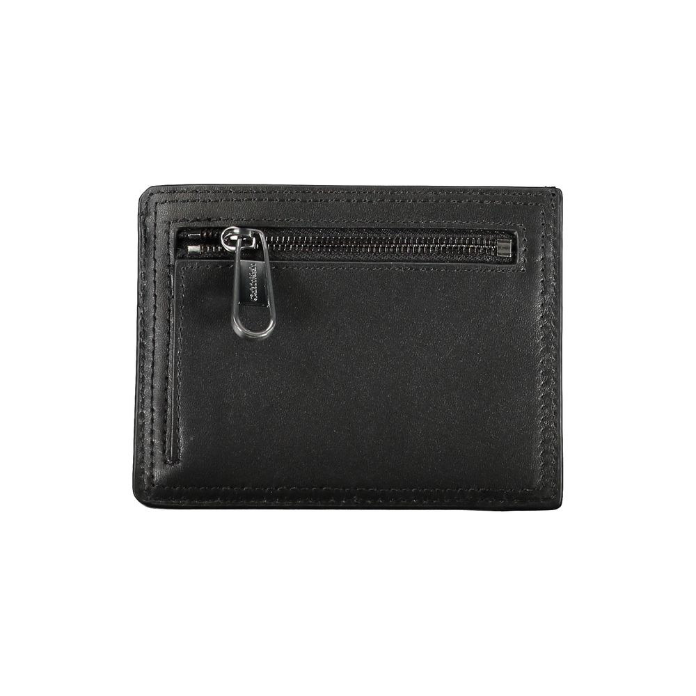 Calvin Klein Black Leather Wallet Calvin Klein