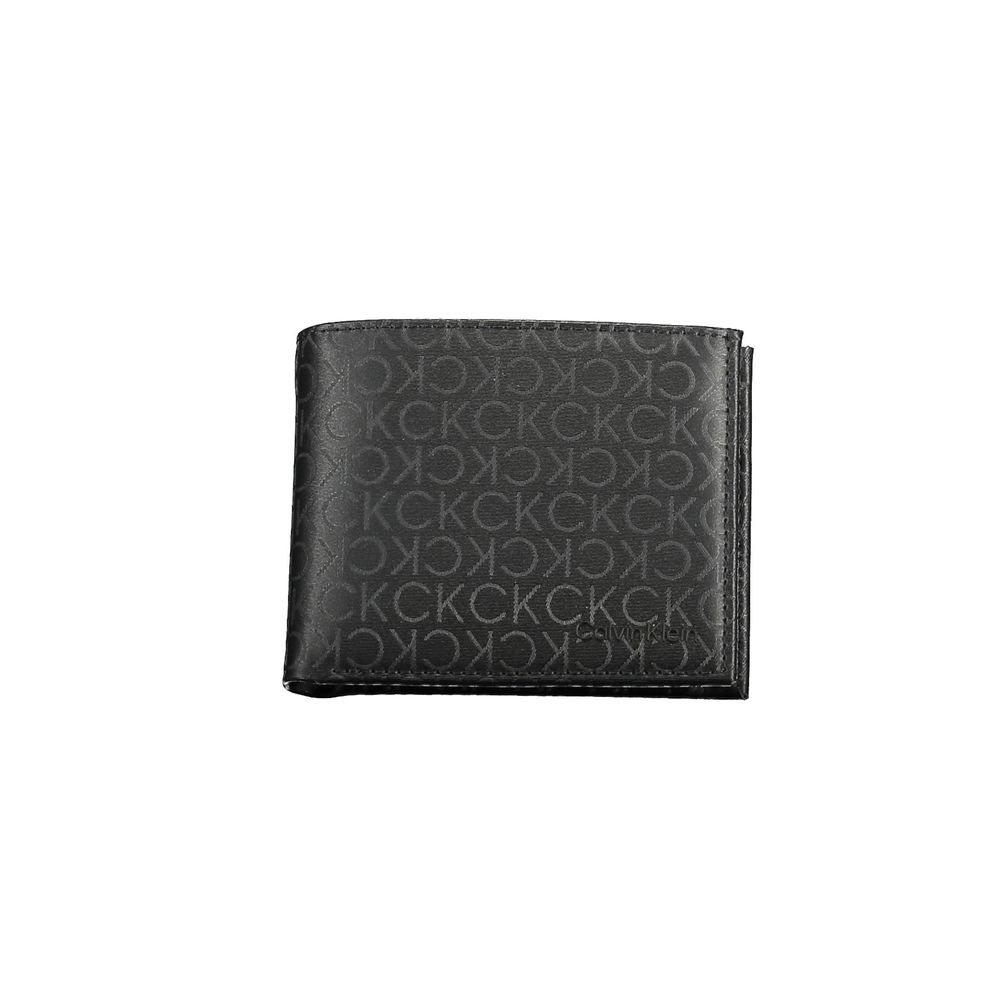 Calvin Klein Nero Polyurethane Men Wallet 1728,67403481248,Accessories,Black,Calvin Klein,Men,New with tags,Wallets - Accessories,Wallets - Wallets - Accessories