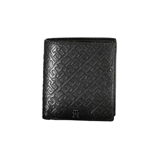 Tommy Hilfiger Black Leather Wallet Tommy Hilfiger