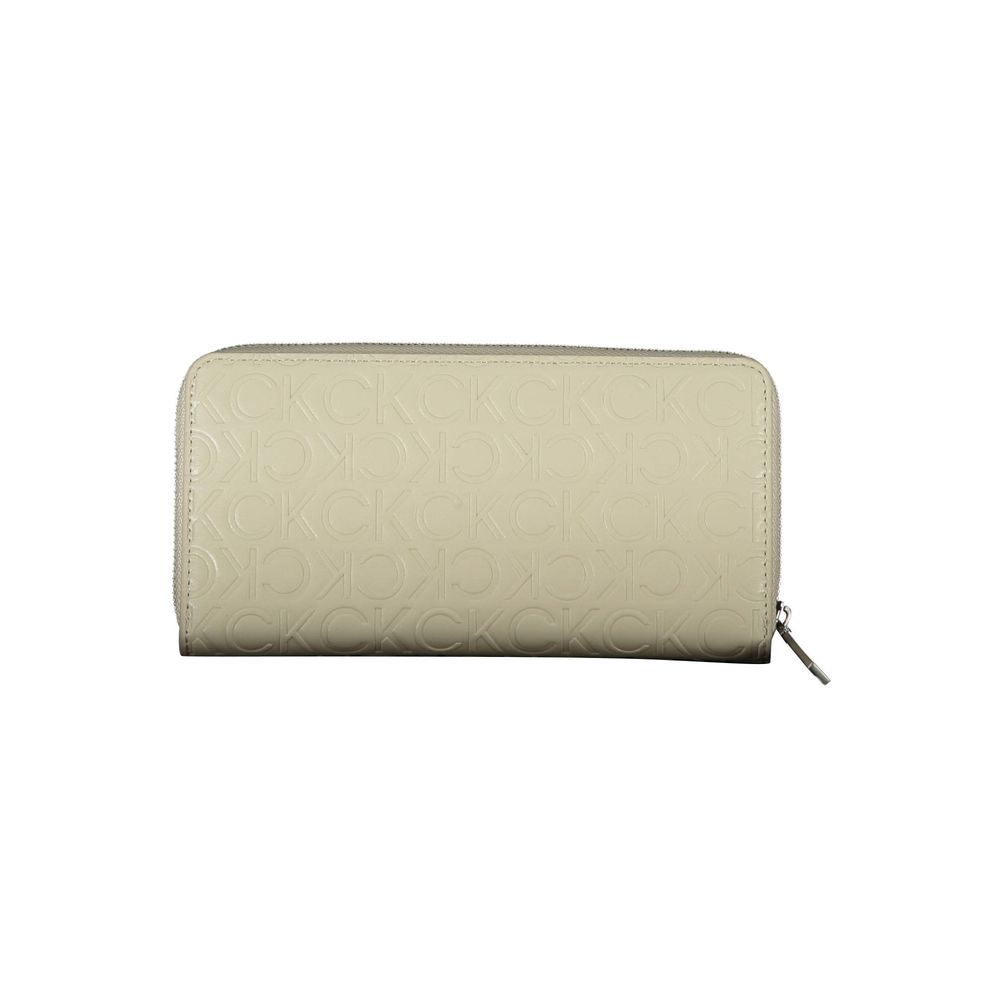 Calvin Klein Beige Polyurethane Women Wallet