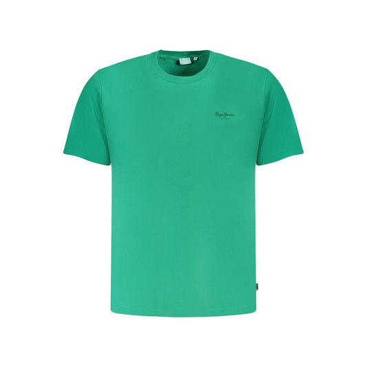 Pepe Jeans Verde Cotton Men T-Shirt