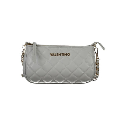 Mario Valentino Gray Polyethylene Handbag