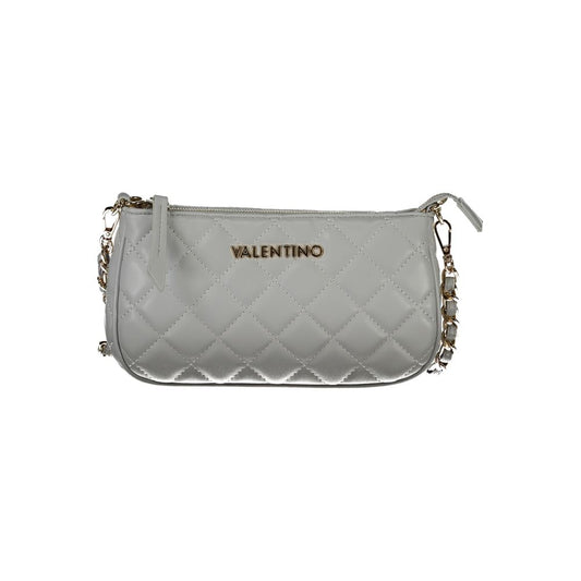 Mario Valentino Gray Polyethylene Handbag