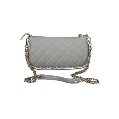 Mario Valentino Gray Polyethylene Handbag