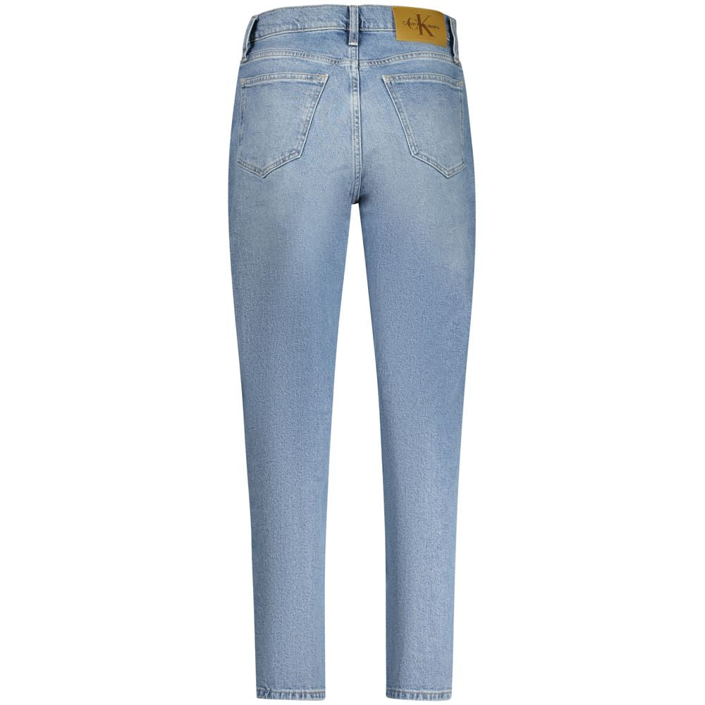 Calvin Klein Azzurro Cotton Women's Jeans