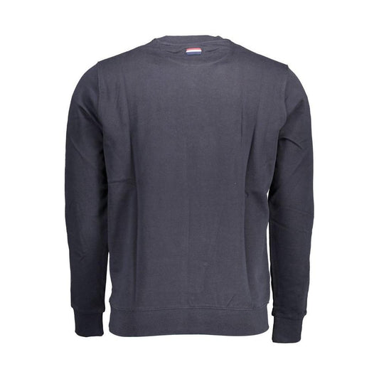 U.S. POLO ASSN. Blue Cotton Men Sweater