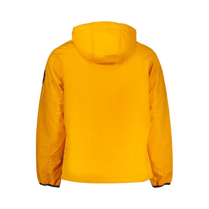 Napapijri Orange Polyester Shell Jacket Napapijri