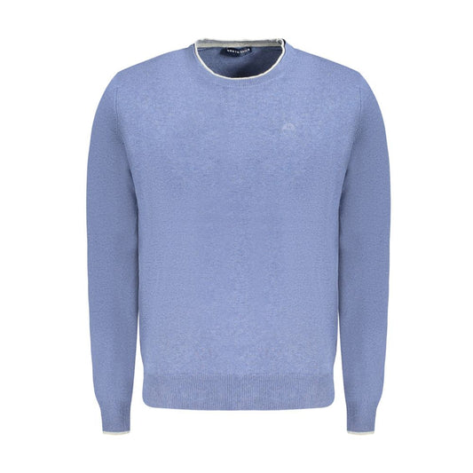 North Sails Blue Cotton Men Sweater 1728,3XL,67403481248,Blue,Clothing,L,M,Men,Men - Clothing,New with tags,North Sails,S,Sweaters - Men - Clothing,XL,XXL NO-35816-S