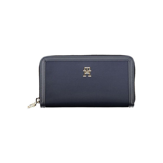 Tommy Hilfiger Chic Sustainable Blue Wallet with Secure Zip 1728,67403481248,Bags,Blue,New with tags,Tommy Hilfiger,Wallets - Women - Bags,Women,Women - Bags Tommy Hilfiger TO-27154