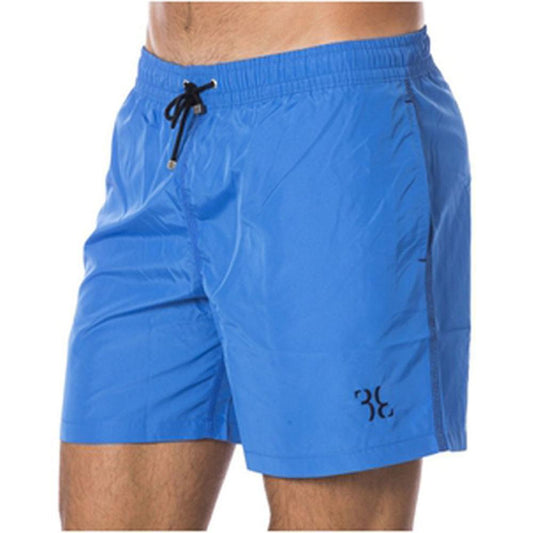Billionaire Italian Couture Blue Polyester Men's Swimsuit