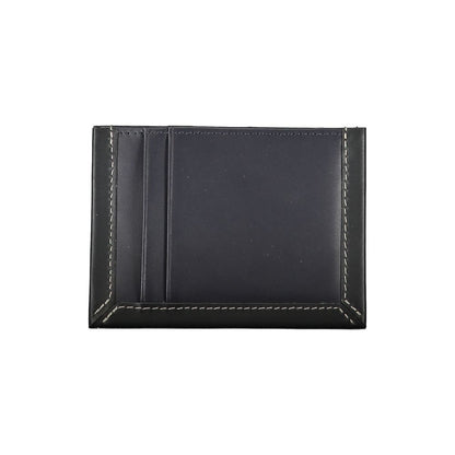 Tommy Hilfiger Blue Leather Men Wallet