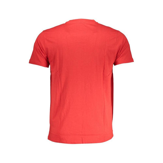 Cavalli Class Red Cotton T-Shirt