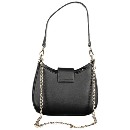 Mario Valentino Black Polyethylene Women Handbag