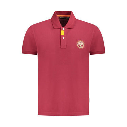Napapijri Rosso Cotton Men Polo