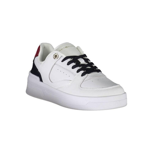 Tommy Hilfiger White Leather Women Sneaker 1728,67403481248,EU36/US6,EU37/US7,EU38/US8,EU39/US9,EU40/US10,New with tags,Shoes,Sneakers - Women - Shoes,Tommy Hilfiger,White,Women,Women - Shoes Tommy Hilfiger TO-20368-EU37/US7