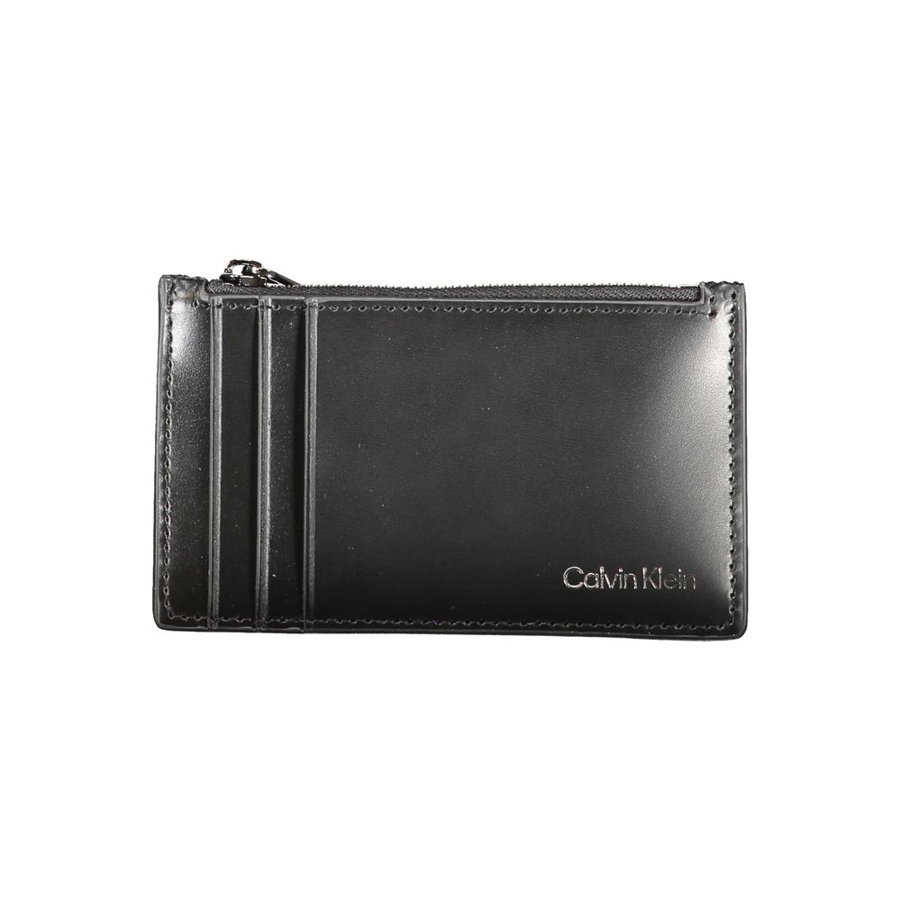Calvin Klein Nero Leather Mens Wallet