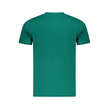 Cavalli Class Verde Cotton Men T-Shirt