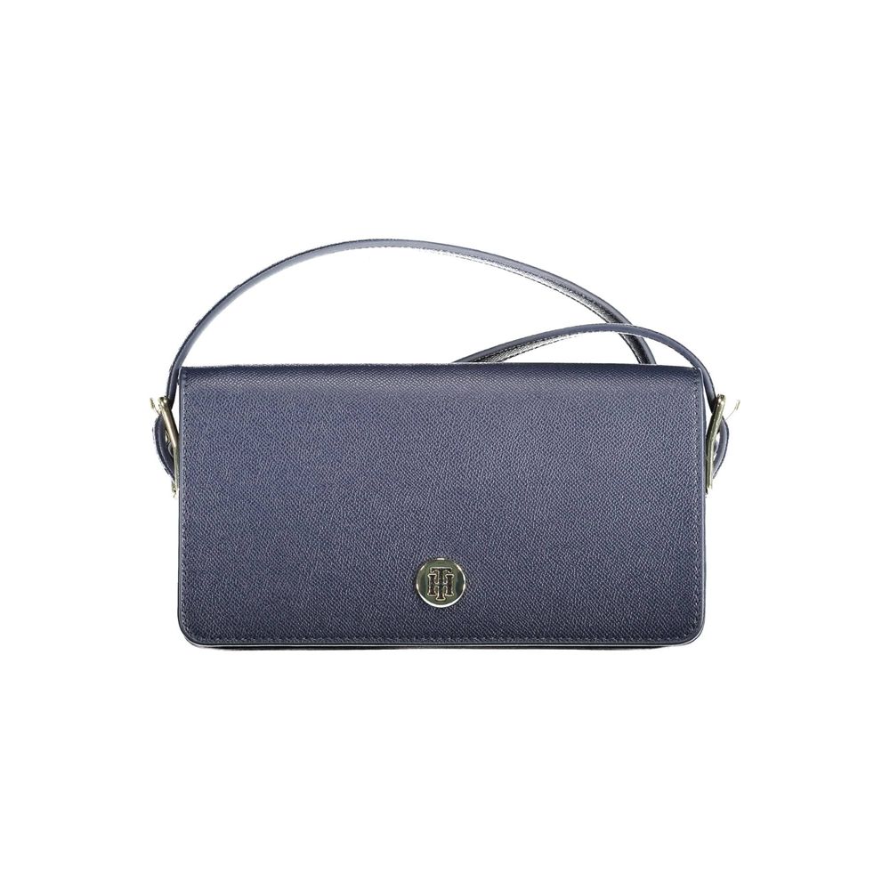 Tommy Hilfiger Blue Polyurethane Women Handbag