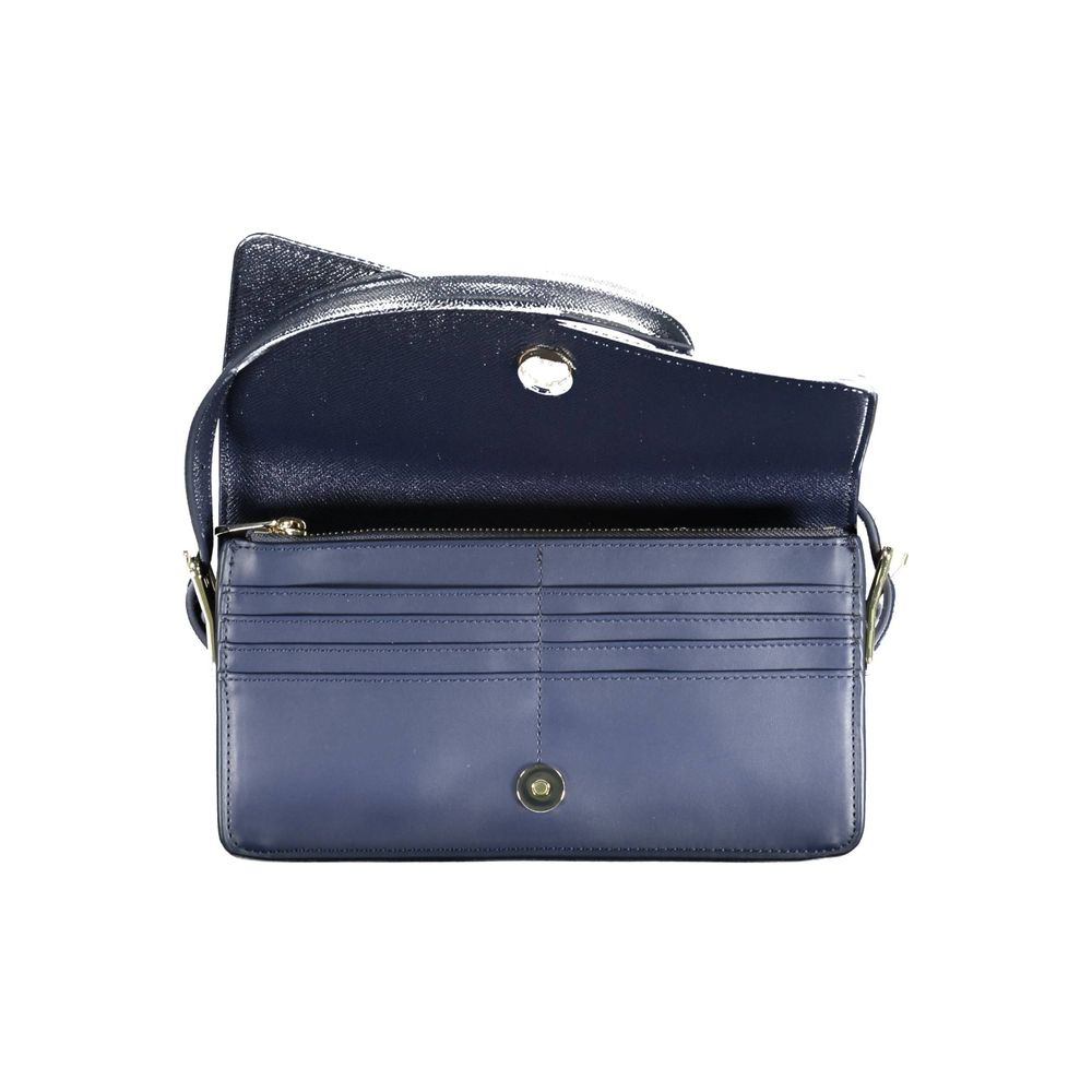 Tommy Hilfiger Blue Polyurethane Women Handbag Tommy Hilfiger