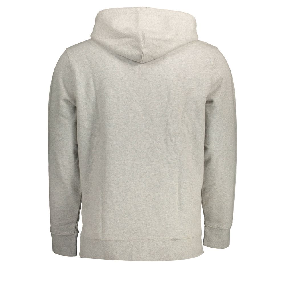 Levi's Gray Cotton Men Sweatshirt