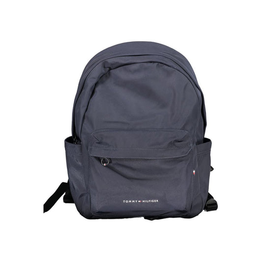 Tommy Hilfiger Blu Polyester Men Backpack