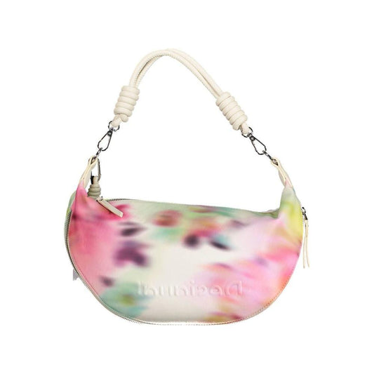 Desigual White Polyethylene Women Handbag 1728,67403481248,Bags,Desigual,Handbags - Women - Bags,New with tags,White,Women,Women - Bags Desigual DE-19522