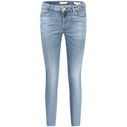 Guess Jeans Blu Recycled Cotton Woman Jeans
