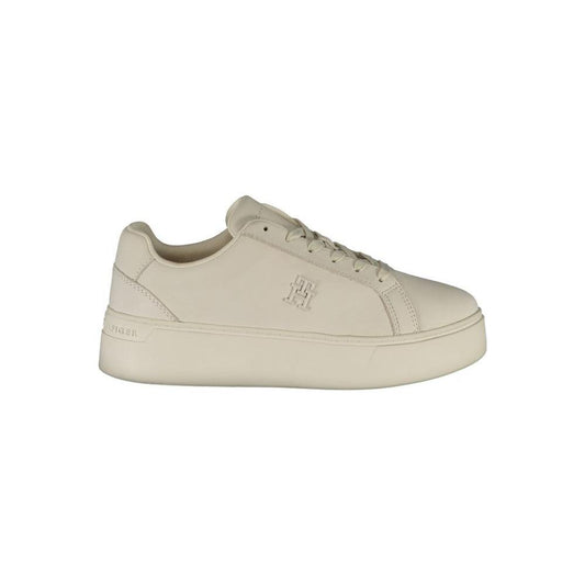 Tommy Hilfiger White Polyester Sneaker 1728,67403481248,EU40/US10,New with tags,Shoes,Sneakers - Women - Shoes,Tommy Hilfiger,White,Women,Women - Shoes Tommy Hilfiger TO-29016-EU40/US10